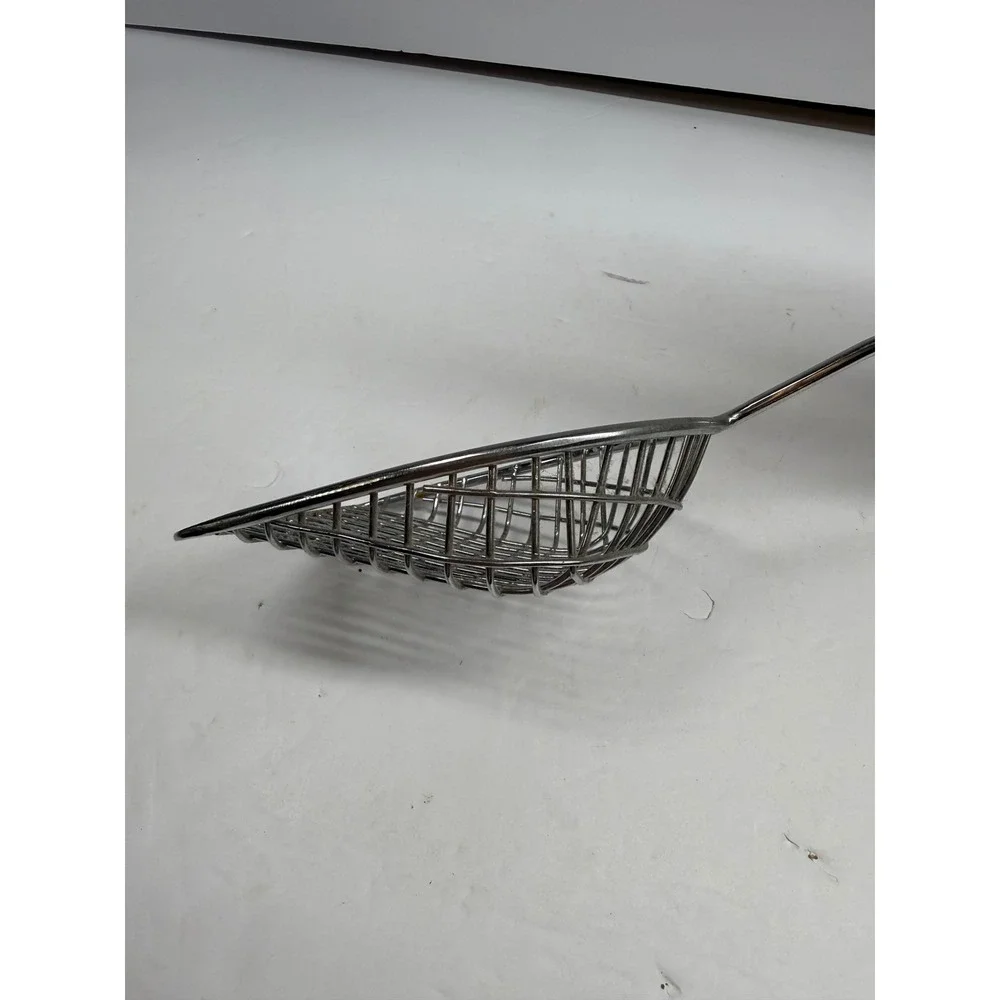 Good Cook Spider Strainer Stainless Steel Wire Skimmer Soft Grip Handle Black